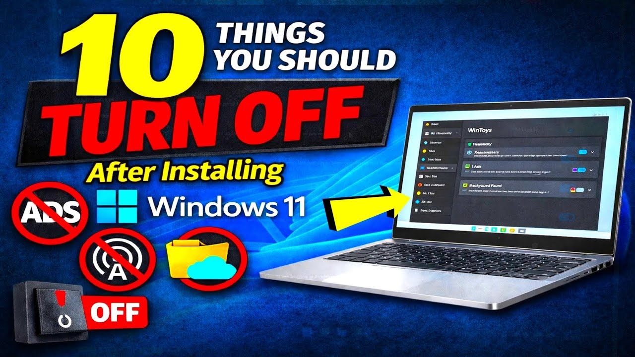 10 функций, которые следует отключить после установки Windows 11 для обеспечения конфиденциальнос...