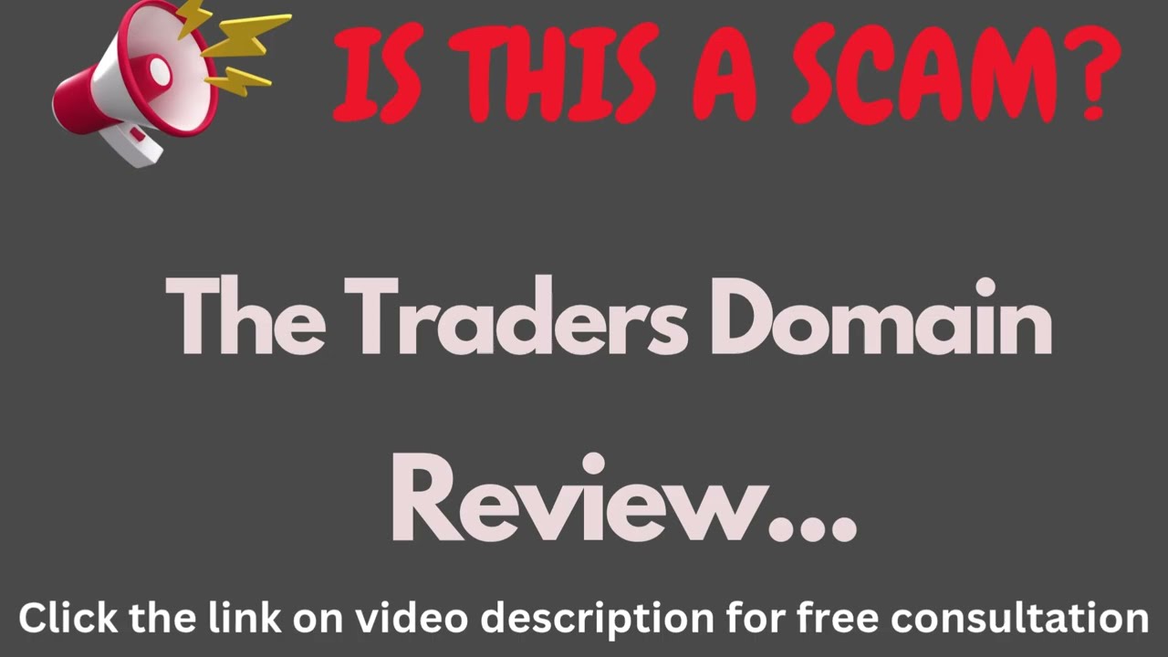 The Traders Domain Review: THIS IS A SCAM?
