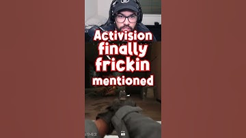 ACTIVISION MENTIONS ANTI-CHEAT? | COD comedy #shorts