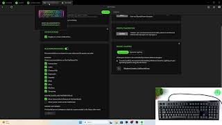لوحة مفاتيح Razer BlackWidow v4 - كيفية تغيير سطوع RGB عبر التطبيق screenshot 2