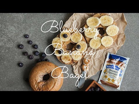 Blueberry Banana Bagel