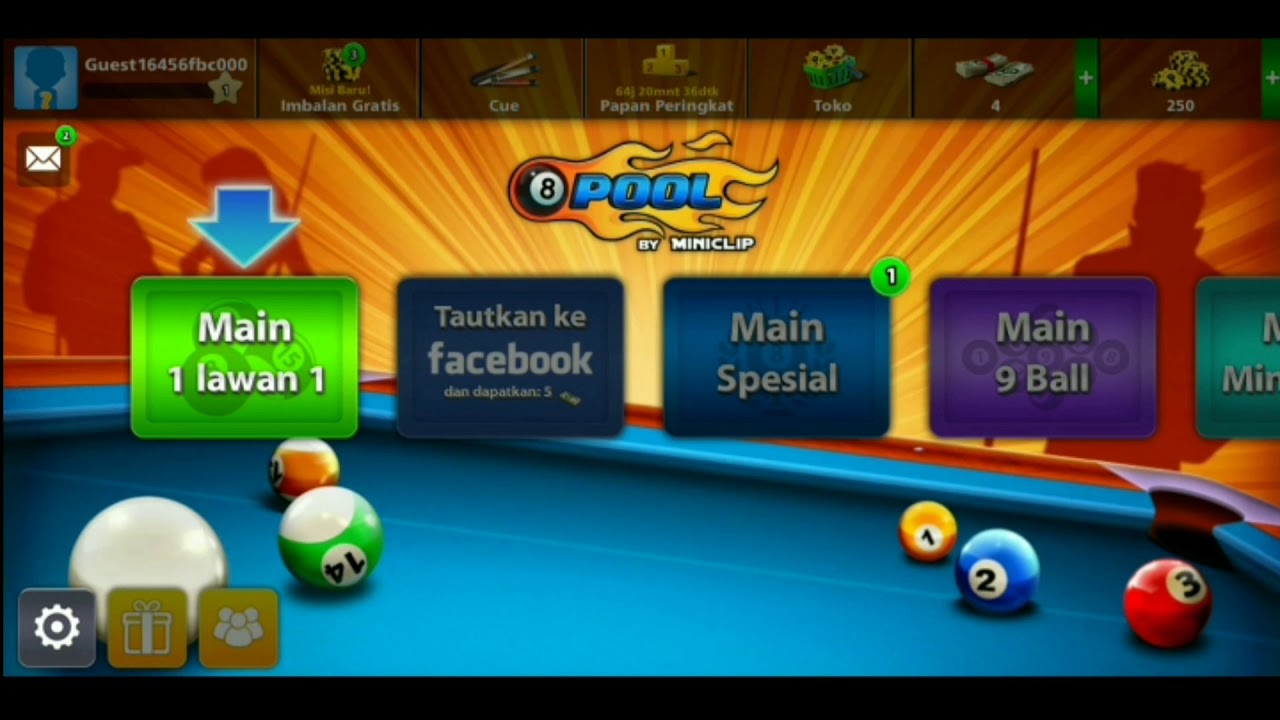 CARA GAMPANG DOWLOAD GAME 8 BALL POLL MOD GARIS PANJANG