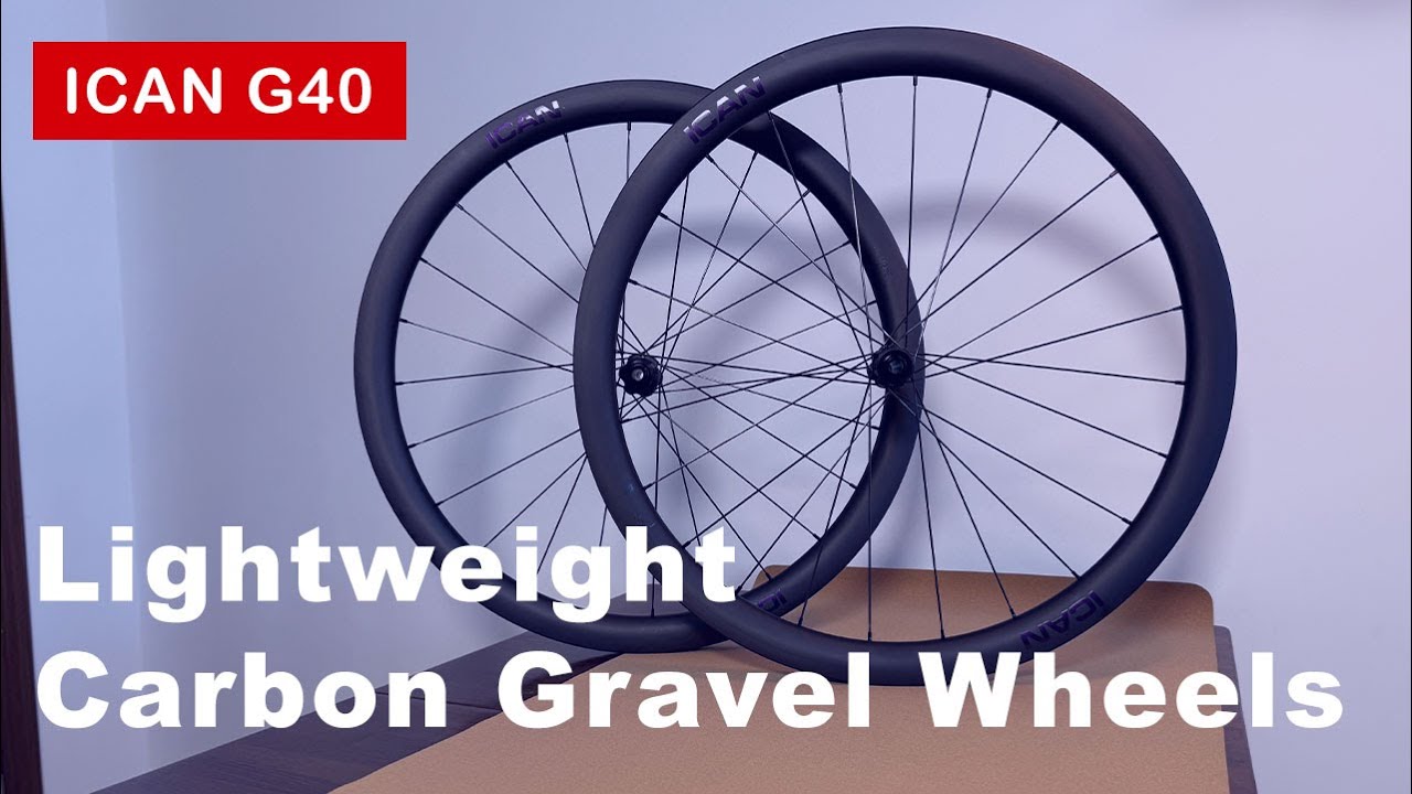 ICAN G40 — Best Lightweight Carbon Gravel Wheels 2025