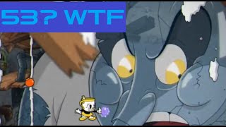 Cuphead DLC - Chef Saltbaker Speedrun in 53 seconds!