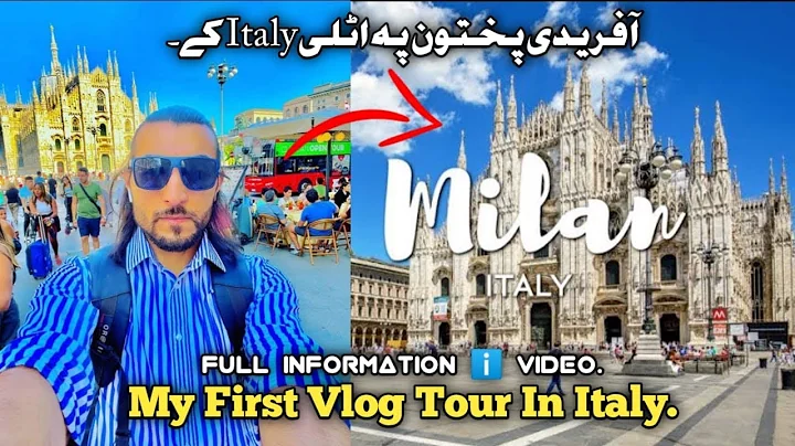 Milan city tour / my first vlog ep 1    | #italy #...