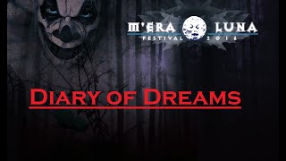 Diary of Dreams  Live at M`era Luna 14 08 2016