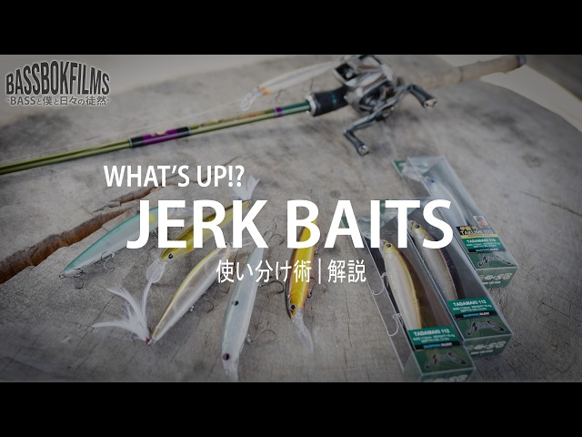 Four top-tier jerkbaits! How to use them properly | Commentary by