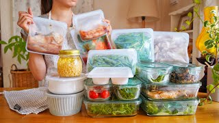 【全16品】体にうれしい１週間分のヘルシー作り置き・冷凍ストック