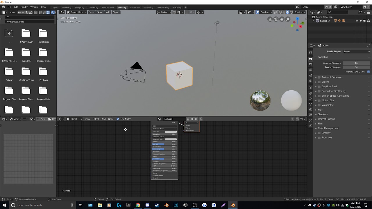 Adding A Simple Texture In Blender 2 8 Read Desc YouTube