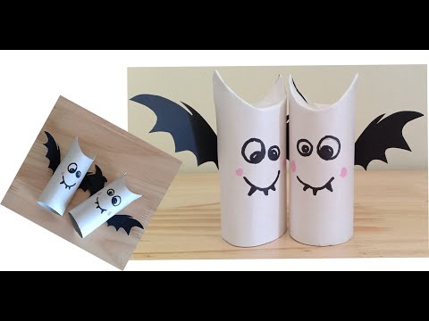 Video Cách làm con dơi chơi Halloween | handmade Halloween - youtube