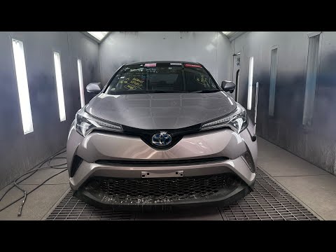 Where To Find Paint Code On Toyota Chr