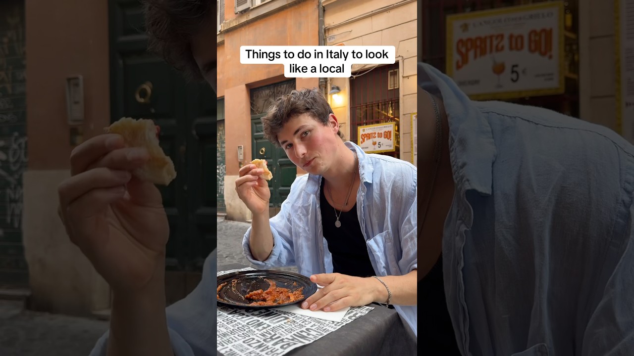 Blending in as an Italian in Italy