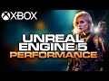 Performance of Unreal Engine 5 on Xbox Series X &amp; S Console @UnrealEngine #ue5 #xbox