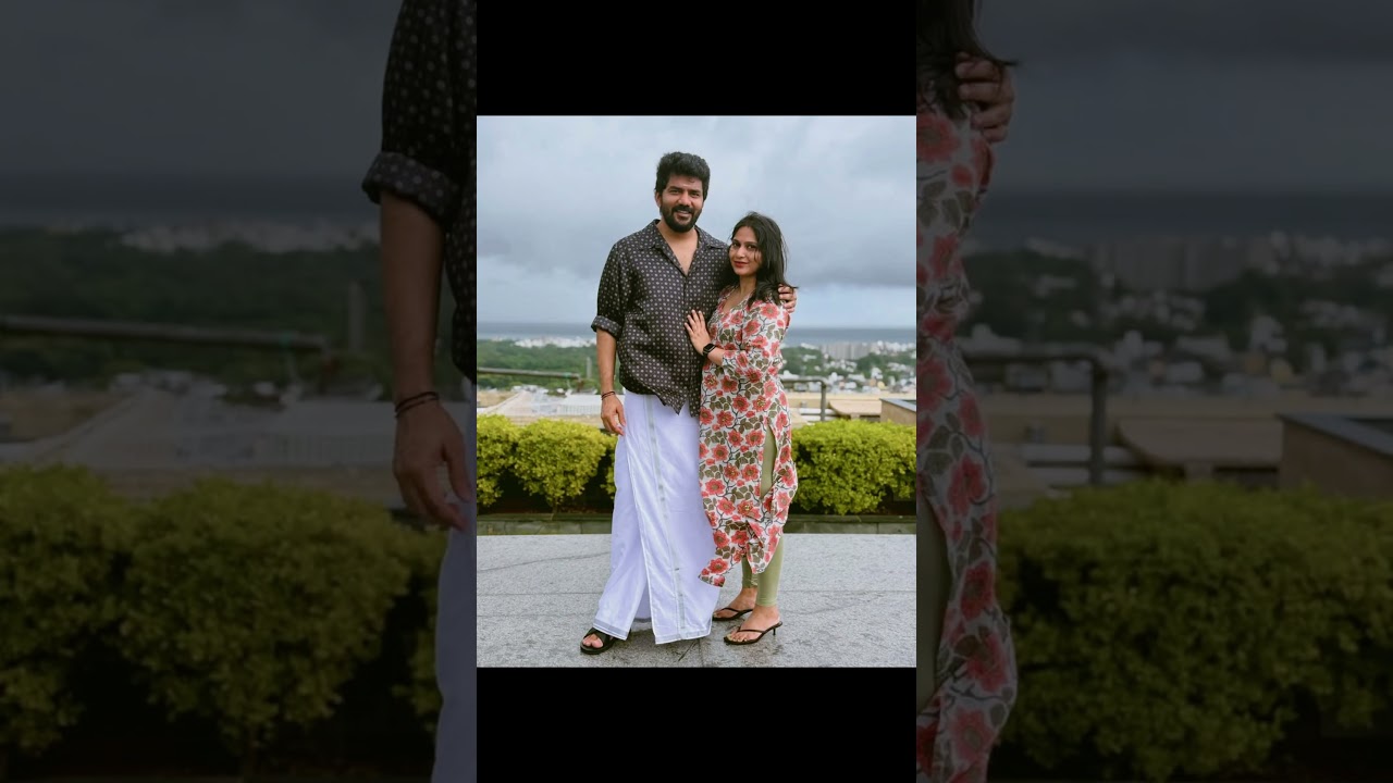 Kavin and wife ta day pic