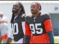 Myles Garrett, Jadeveon Clowney Already Have a Strong Rapport on the Browns - Sports 4 CLE, 8/26/21