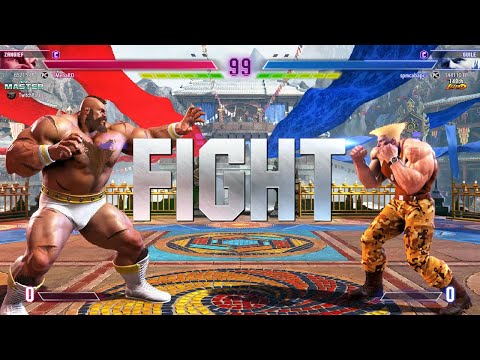 Street fighter 6 🔥 MenaRD (Zangief) Vs Caba (Guile) 🔥 SF6 High Level Match's!