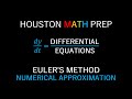 Euler's Method and Differential Equations Quiz