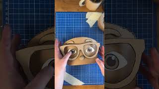 Cardboard Puppet Craft! ✏️ Step by Step DIY Guide! #diy #craft #kids