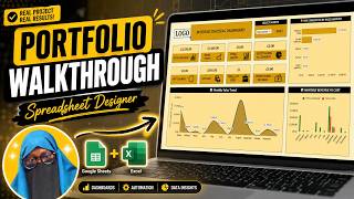 Inside My Spreadsheet Design Portfolio (Custom Google Sheets &amp; Dashboards)