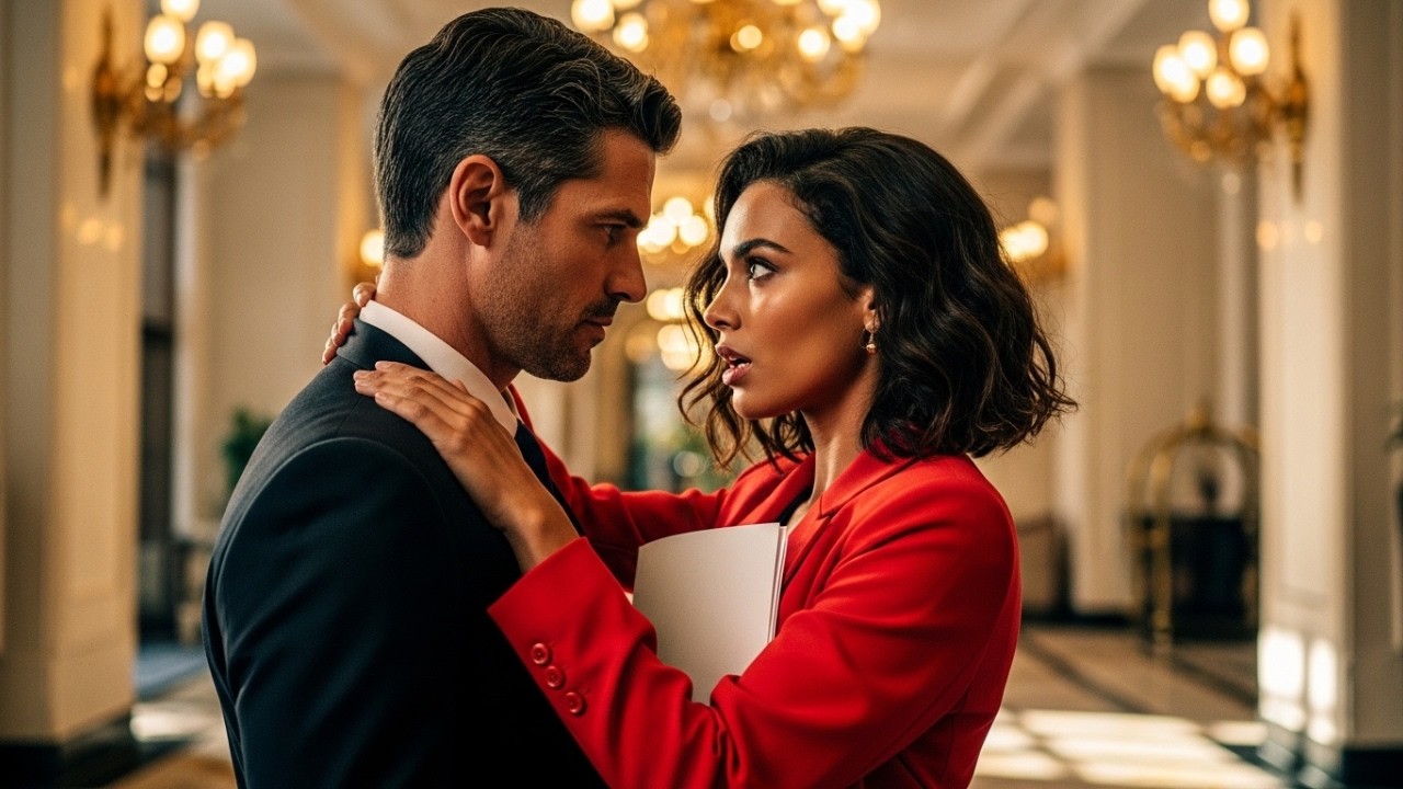 Ela era sua rival nos negócios, até que o milionário a puxou e disse É minha esposa