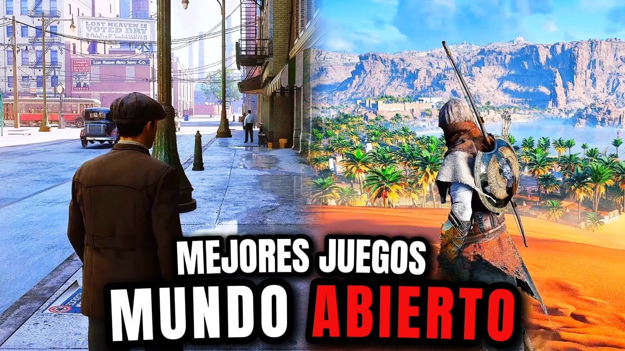 20 Mejores Juegos de MUNDO ABIERTO que Tienes que Jugar Antes de Morir