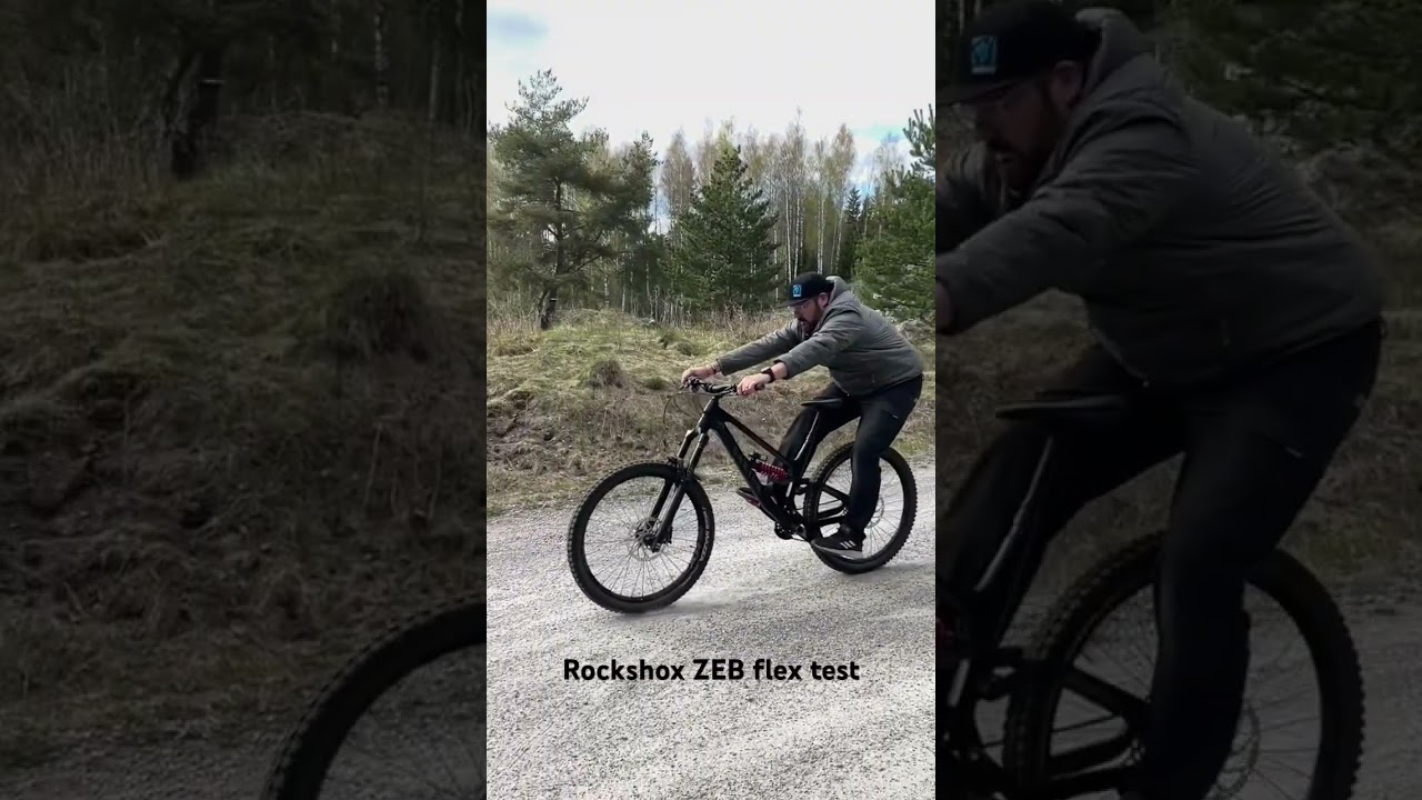 Rockshox ZEB flex test inspired by 