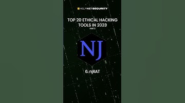 Top 20 ethical hacking tools in 2023-part 2 #cybersecurity #security #hackers #shorts