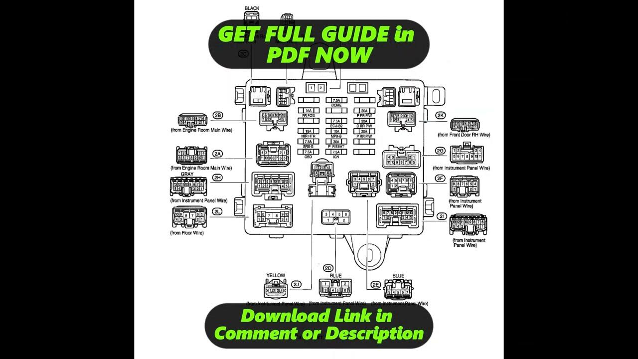 [DIAGRAM] 1996 Lexus Ls400 Fuse Box Diagram - YouTube