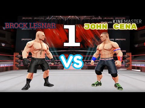 BROCK LESNAR VS JOHN CENA