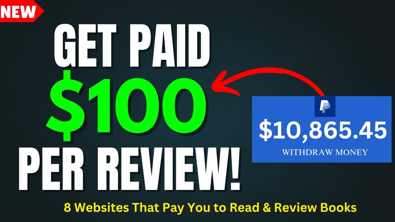 Get Paid $100 Per Book Review! (8 Websites That Pay You to Read & Review Books)