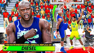 This SHAQ ONEAL “DIESEL” BUILD DOMINATES REC IN NBA 2K23 