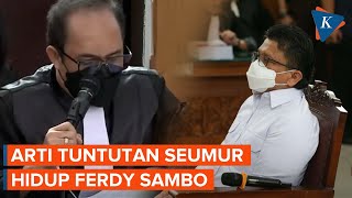 Jangan Salah Arti, Ini Arti Penjara Seumur Hidup pada Tuntutan Hukuman Ferdy Sambo