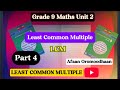 Grade 9 Maths Unit 2 | Least Common Multiple (LCM) Explained in Detail in Afan Oromo(Part 4)