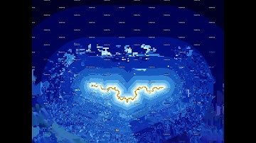 Koch curve with Angle changing from 0 to 90.