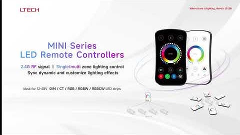 LTECH full range led solution for dimmable driver and led controller and smart automation system