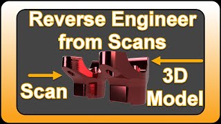 How to Reverse Engineer Parts with a 3D Scanner Part 2 | Creating a 3D Model with #fusion360