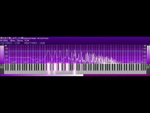 乃木坂46 涙がまだ悲しみだった頃(pianoarrange version)