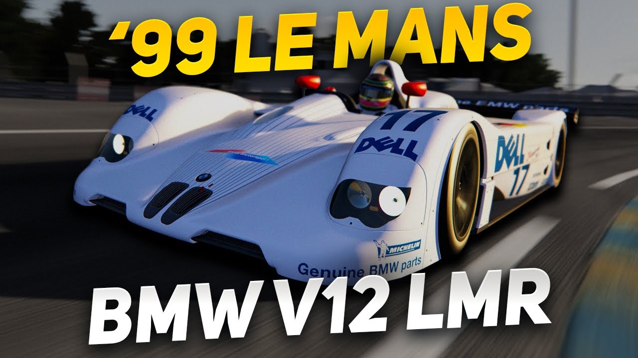 BMW V12 LMR vs. PANOZ LMP-1 ROADSTER // Assetto Corsa - YouTube