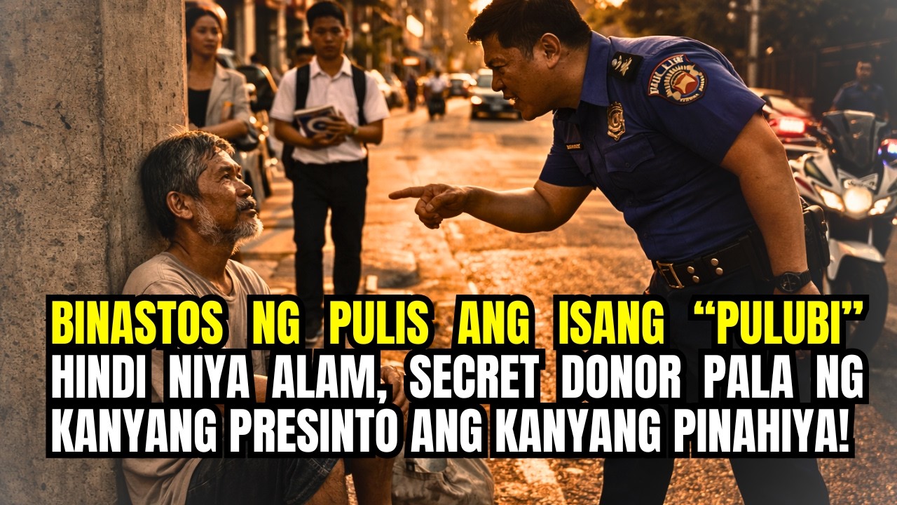 Binastos Ng Pulis Ang Isang “pulubi”—hindi Niya Alam, Secret Donor Pala Ng Kanyang Presinto