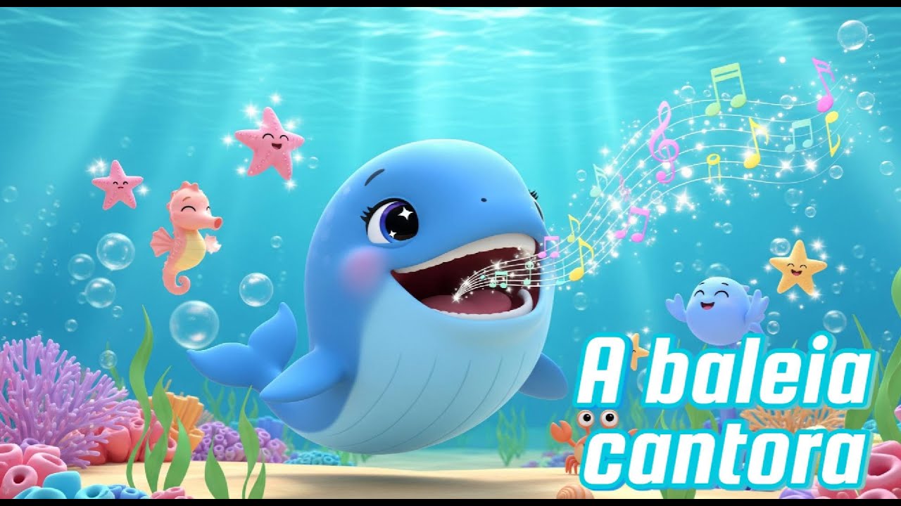 A Baleia Cantora | Música Infantil Animada e Divertida | Lalá Kids ...
