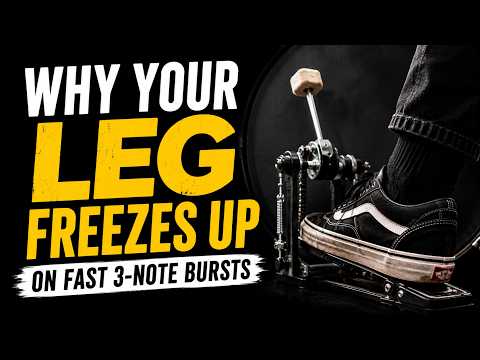 How to Play Fast 3 Note Bass Drum Strokes