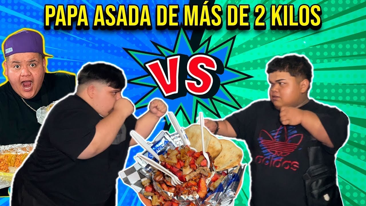 Comida al Carbón EXTREMA en Monterrey… y un RETO con ENANITOS GORDOS 😳🍔🔥