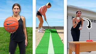 Sister Trick Shot Race! by Match Up 1,166,688 views 6 months ago 9 minutes