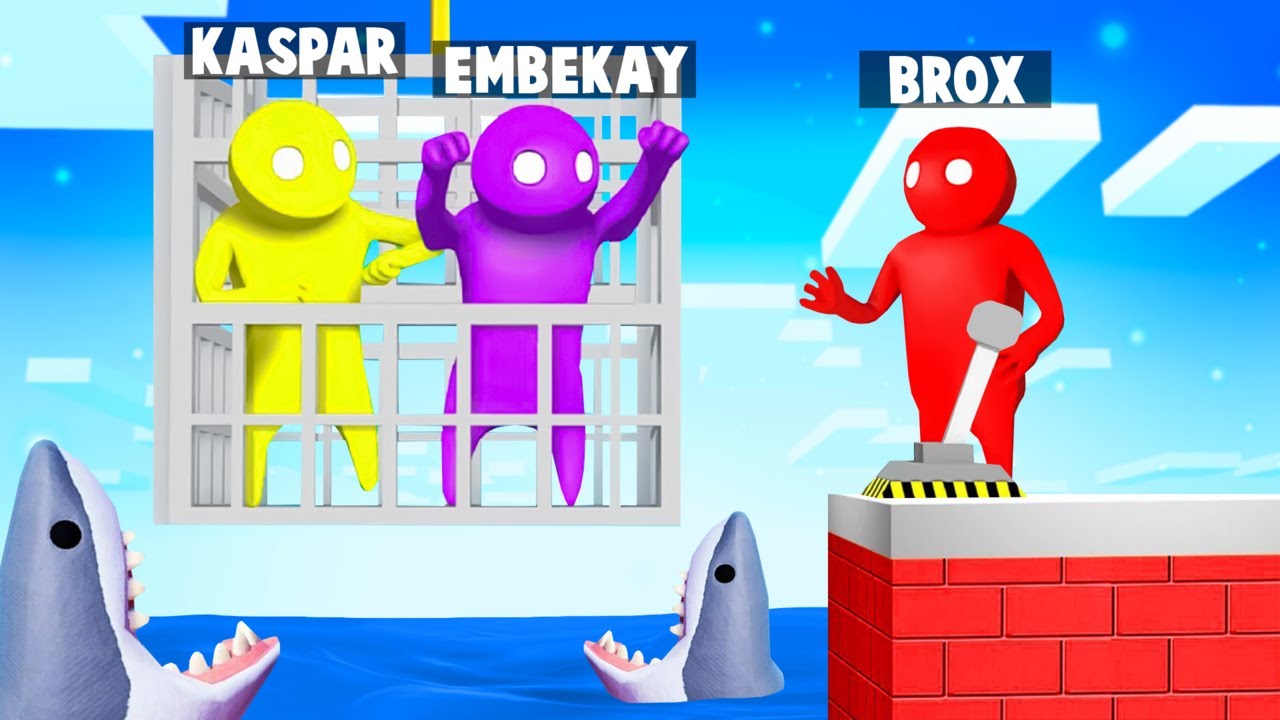 SOLL ICH SIE FALLEN LASSEN?! (Gang Beasts)