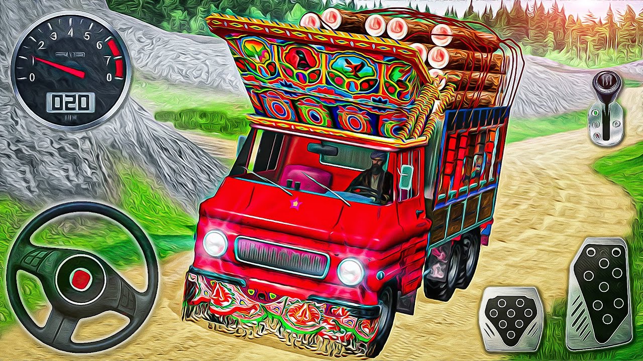 Indian Truck Simulator Game - Heavy Cargo Truck Drive - Android GamePlay