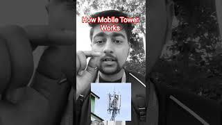 How Mobile Tower Works? #techshorts #techfacts #tower #viralshorts #shorts