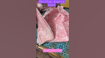 Chiffon duptta Cotton suit Bagru Hand block print।। 850₹ ।। 9680441776।। New