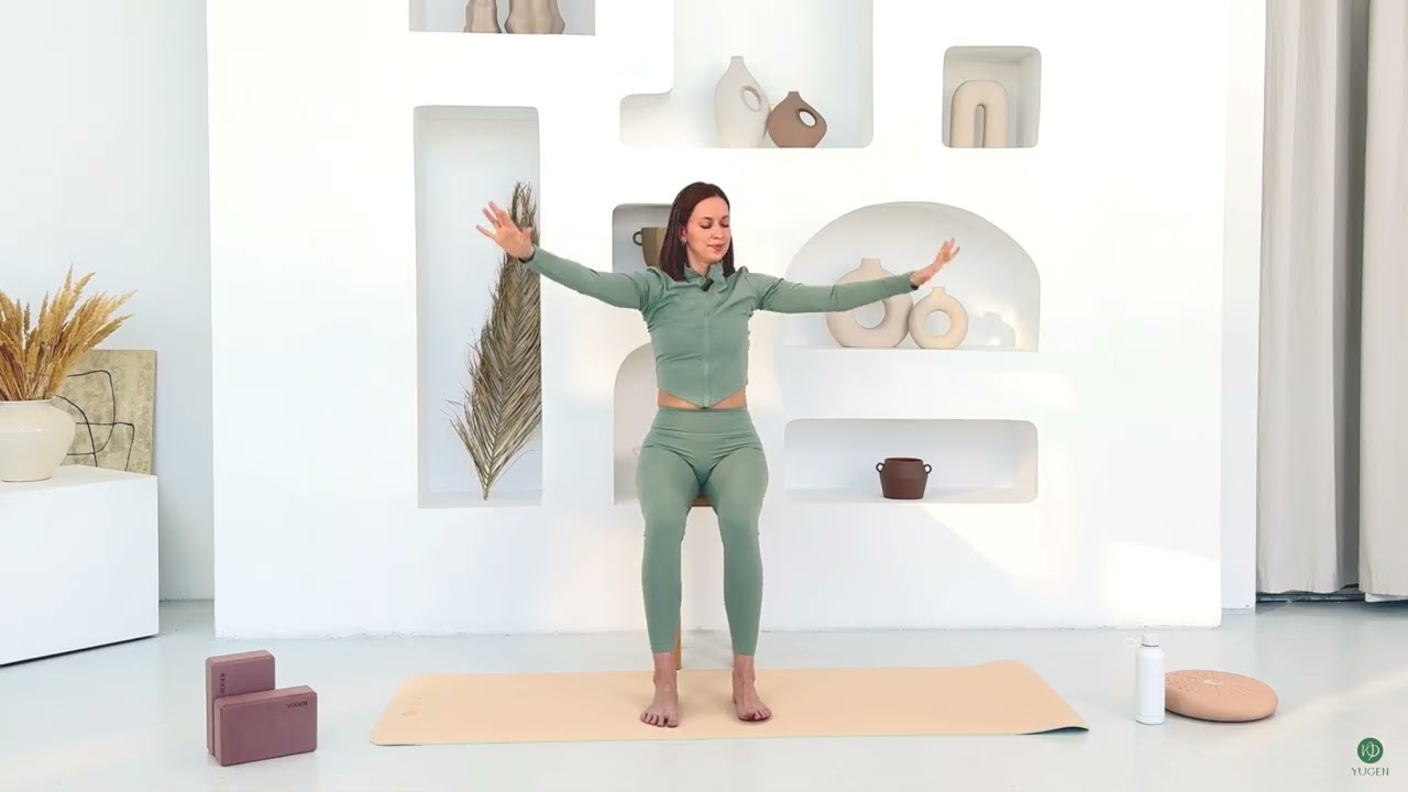 🌿 Практика YŪGEN: разминка на стуле