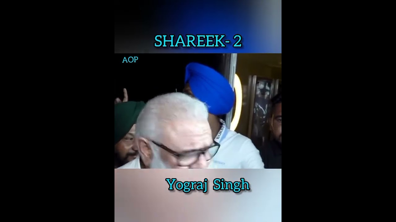 #shorts | Yograj Singh on Reaction Movie Star cast SHAREEK- 2 #viral💯 | AOP