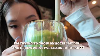 I’ve Been Trying to Grow on Social Media… Here’s What I’ve Learned| Matcha Talks🍵